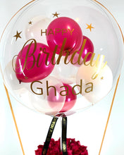 Charger l&#39;image dans la galerie, Luxurious Personalized Balloon with Roses
