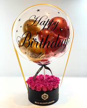Load image into Gallery viewer, Royal Roses and Personalized Balloon
