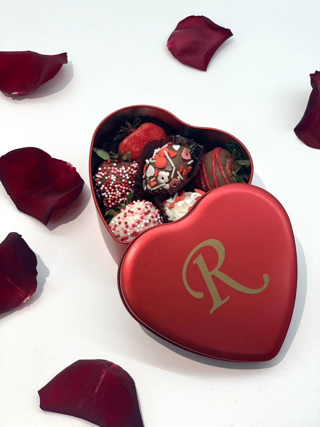 Mini Heart shaped berry box