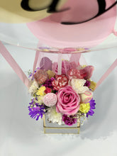 Load image into Gallery viewer, Personalized Bubble Balloon with Flora Berry Bouquet
