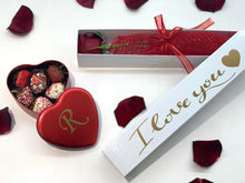 Charger l&#39;image dans la galerie, Mini Heart and Single Rose
